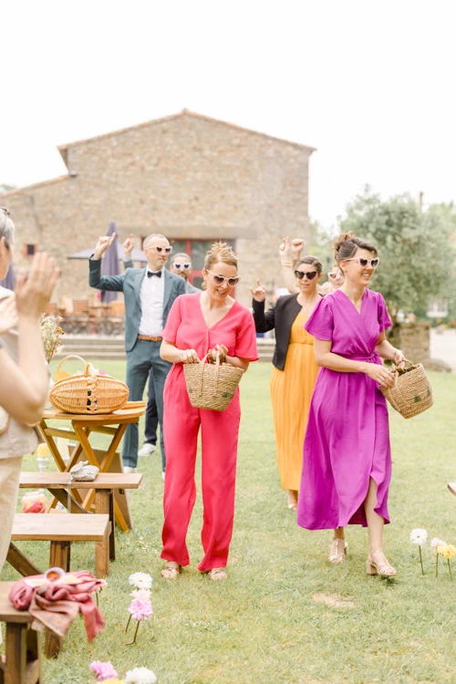 robe bonheur rose enfant violet